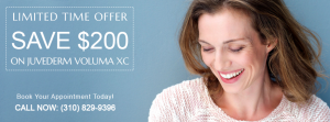 Save $200 On Voluma at The Santa Monica LAser & Skin Care Center